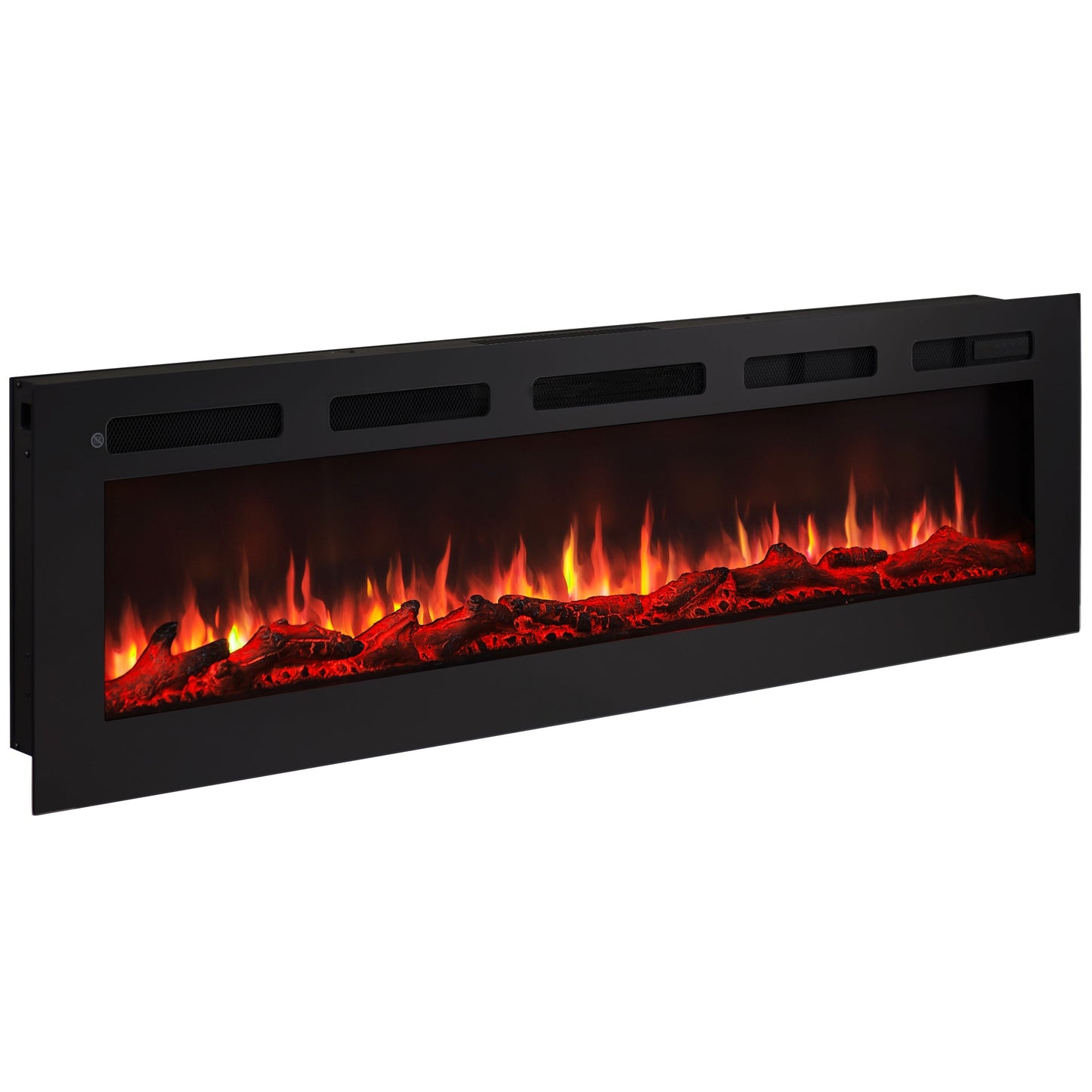Caminetto Elettrico Balderia Leif 60", 50" e 36" a Parete o da Incasso
